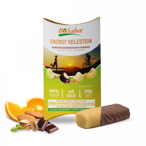 Barrita Energéticas Energy Selection – Variedad 4 sabores Pack 4 Unidades x 25g