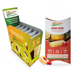 Barritas Energéticas Berry Rush – Pack Ahorro 24 Barritas (6 Estuches)