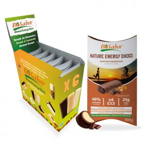 Barritas Energéticas Nature Energy Choco – Pack Ahorro 24 Barritas (6 Estuches)